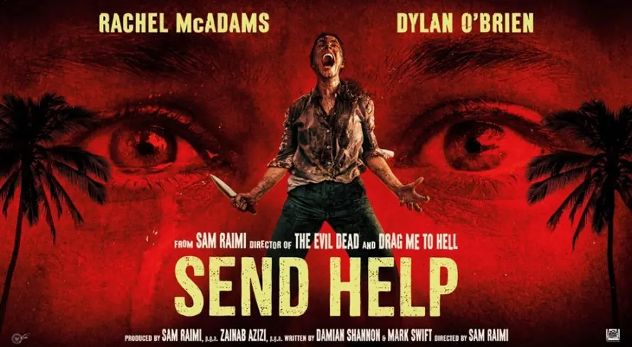 Review Send Help: Duel Psikologis Bertahan Hidup di Pulau Terpencil