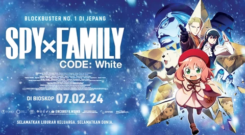 Review Spy X Family Code: White: Hangat, Lucu dan Menggemaskan