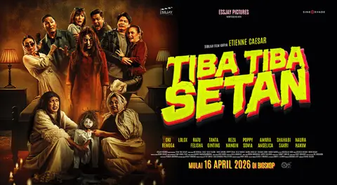 Review Film Tiba-Tiba Setan: Horor Komedi Ringan dengan Chemistry Pemain yang Menonjol